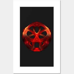 Red-Orange Posters and Art